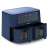 Bistro<br> XXL Dual Zone Air Fryer - Oxford Blue -Greenpan Shop 230608GPBistroAirfryer2basketsnoshadows RENDER OxfordBlue
