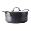 Greenpan Craft 24cm/4.9L Covered Casserole Black