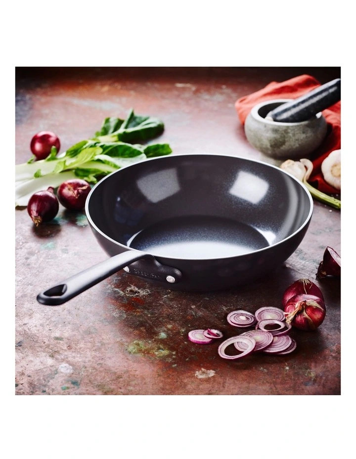Greenpan Craft 28cm/3.6L Open Wok Black 6 Greenpan Craft 28cm/3.6L Open Wok Black - Image 4