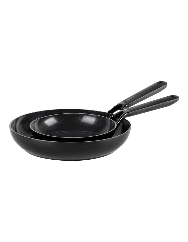 Greenpan SmartShape 20/28cm 2pc Frypan Set Black 3 Greenpan SmartShape 20/28cm 2pc Frypan Set Black