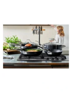 Greenpan Copenhagen 30cm/4.85L Open Wok With Helper Handle Black -Greenpan Shop 789960700 3 720x928