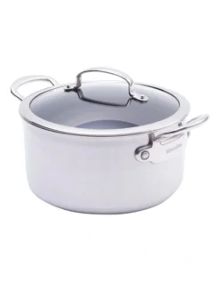 Greenpan Premiere 24cm Stainless Steel Covered Stockpot