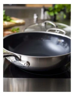 Greenpan Premiere 30cm/4.74L Covered Wok Stainless Steel 10 Greenpan Premiere 30cm/4.74L Covered Wok Stainless Steel -Greenpan Shop 794394010 3 2 720x928