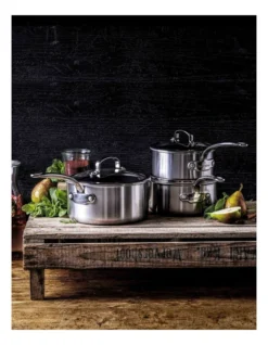 Greenpan Premiere 3pc Set: Covered Saucepan 16cm/ 1.58L, Covered Saucepan 18cm/ 2.13L, Covered Saucepan 20cm /3.11L -Greenpan Shop 827475760 6 1 720x928