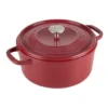 Greenpan Featherweights 28cm/6.6L Casserole With Lid Scarlet Red -Greenpan Shop 866375650 1 720x928