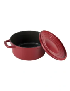 Greenpan Featherweights 28cm/6.6L Casserole With Lid Scarlet Red -Greenpan Shop 866375650 3 720x928