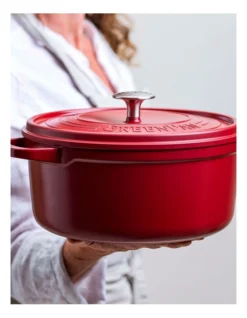 Greenpan Featherweights 28cm/6.6L Casserole With Lid Scarlet Red -Greenpan Shop 866375650 4 720x928