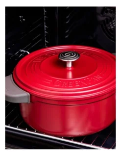 Greenpan Featherweights 28cm/6.6L Casserole With Lid Scarlet Red -Greenpan Shop 866375650 5 720x928