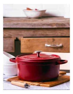 Greenpan Featherweights 28cm/6.6L Casserole With Lid Scarlet Red -Greenpan Shop 866375650 6 720x928