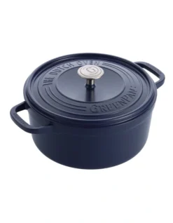 Greenpan Featherweights 28cm/6.6L Casserole With Lid Dark Blue