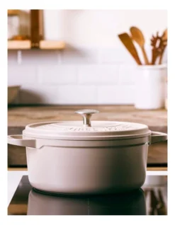 Greenpan Featherweights 28cm/6.6L Casserole With Lid Taupe -Greenpan Shop 866376010 5 720x928