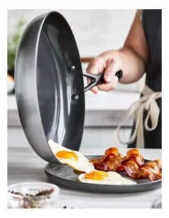 Greenpan Venice Pro Noir Covered Frypan 30cmx50mm In Stainless Steel -Greenpan Shop 921585250 4 720x928