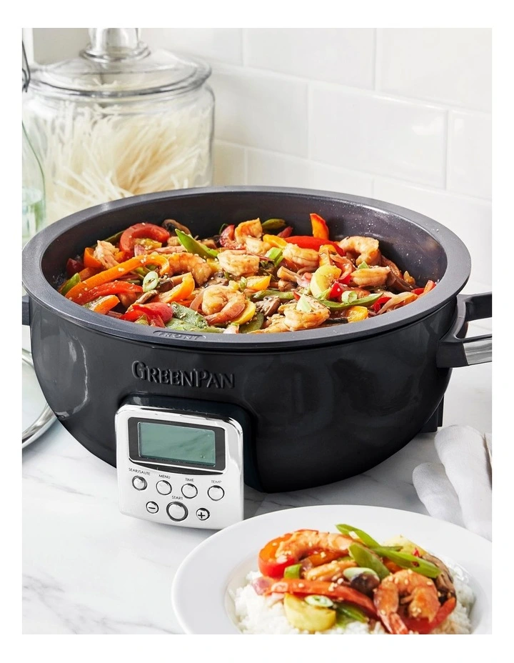 GreenPan Omni Cooker 5.6L In Black 5 GreenPan Omni Cooker 5.6L In Black - Image 3