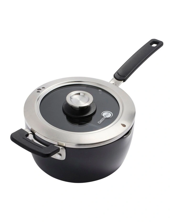 Greenpan Levels 7 Piece Cookware Set In Black 6 Greenpan Levels 7 Piece Cookware Set In Black - Image 4