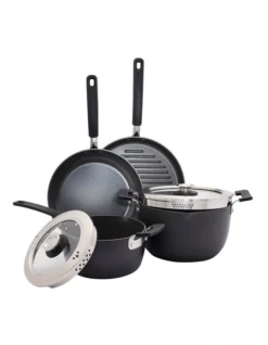 Greenpan Levels 4 Piece Cookware Set In Black