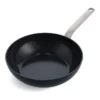 Greenpan Evolution Frypan Open Wok 28cm/3.6L In Black -Greenpan Shop 967038850 1 720x928
