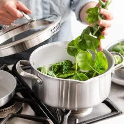 Venice Pro<br> 10pc Cookware Sets, Stainless Steel -Greenpan Shop CC000018 001 Venice Pro 10pc Cookware Sets Stainless Steel 7