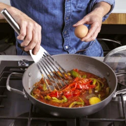 Chatham<br> FRYING PAN WITH LID, DARK GREY - 28CM -Greenpan Shop CC000121 001 Chatham CHATHAM FRYING PAN WITH LID DARK GREY 28CM 5 55d01a75 7c40 46d5 babf 99492ad371d9