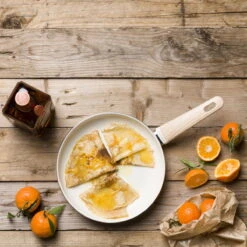 Wood-Be<br> Frying Pan, Cream White - 28cm 12 Wood-Be<br> Frying Pan, Cream White - 28cm -Greenpan Shop CC000832 001 Wood Be Frying Pan Cream White 28cm 5 ae09276f e472 474b 870f e50ee4e2a940