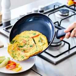 GreenLife Soft Grip <br> 16pc Cookware Sets, Black 9 GreenLife Soft Grip <br> 16pc Cookware Sets, Black -Greenpan Shop CC001021 002 GreenLife GREENLIFE SOFT GRIP 16PC COOKWARE SETS BLACK 4