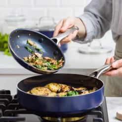 Blue Diamond<br>Classic 5 Piece Cookware Set -Greenpan Shop CC001602 001 Blue Diamond BlueDiamond Classic 5 Piece Cookware Set 4 e526b9e0 1c88 4bd6 a514 3944e778e99d