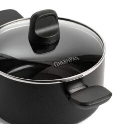 Memphis<br> 7pc Cookware Sets, Black -Greenpan Shop CC001666 001 Memphis 7pc Cookware Sets Black 3