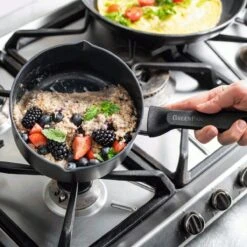 Memphis<br> 7pc Cookware Sets, Black -Greenpan Shop CC001666 001 Memphis 7pc Cookware Sets Black 7