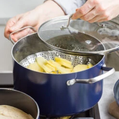 Blue Diamond<br> Classic 6-Piece Cookware Set -Greenpan Shop CC001951 001 Blue Diamond Blue Diamond Classic 6 Piece Cookware Set 4 bde60e8e 0700 4ec1 a456 62e2f02e50d7