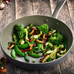 Chatham<br> WOK, DARK GREY - 28CM -Greenpan Shop CC002290 001 Chatham CHATHAM WOK DARK GREY 28CM 5 6a11ba80 1722 46ab 81d9 f202a3c84f9c