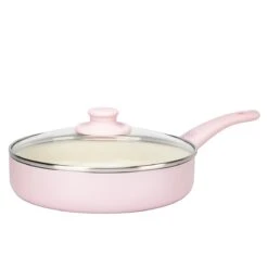 GreenLife Soft Grip<br> SOFT GRIP 16PC COOKWARE SETS, PINK -Greenpan Shop CC002377 001 GreenLife Soft Grip SOFT GRIP 16PC COOKWARE SETS PINK 6 02b89d40 162a 4e30 834b 23942f09d097