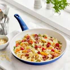 GreenLife Soft Grip<br> Frying Pan, Night Blue - 30cm -Greenpan Shop CC002380 001 GreenLife Soft Grip GreenLife SOFT GRIP FRYING PAN NIGHT BLUE 30 CM 3 46c462c3 6882 4ccf a362 f2c540c4c3c9