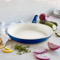 GreenLife Soft Grip<br> Frying Pan, Night Blue - 30cm -Greenpan Shop CC002380 001 GreenLife Soft Grip GreenLife SOFT GRIP FRYING PAN NIGHT BLUE 30 CM 4 a06c4505 c981 4037 996b c097dd5cfb43