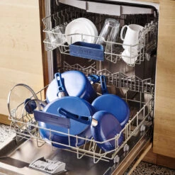 GreenLife Soft Grip<br> Frying Pan, Night Blue - 30cm -Greenpan Shop CC002380 001 GreenLife Soft Grip GreenLife SOFT GRIP FRYING PAN NIGHT BLUE 30 CM 6 db320225 500e 4a22 ae3c 091c599cc7ec