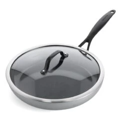 Venice Pro<br> 14PC COOKWARE SETS, STAINLESS STEEL/BLACK -Greenpan Shop CC002403 001 Venice Pro 14PC COOKWARE SETS STAINLESS STEEL BLACK 10 18e66483 34ad 4b46 b81b e1dbfa98776e