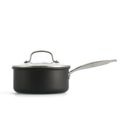 Chatham<br> SAUCEPAN WITH LID, BLACK - 20CM -Greenpan Shop CC002670 001 Chatham CHATHAM SAUCEPAN WITH LID BLACK 20CM 5 185faf7b b6cb 4103 ac99 af95e90b1bad