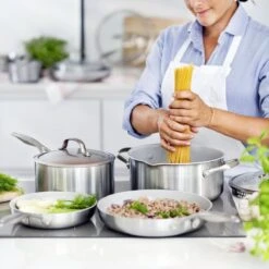 Venice Pro<br> 7PC COOKWARE SETS, STAINLESS STEEL -Greenpan Shop CC003067 001 Venice Pro 7PC COOKWARE SETS STAINLESS STEEL 10 2a30e605 b5ec 4d92 9a71 c898b41e8684