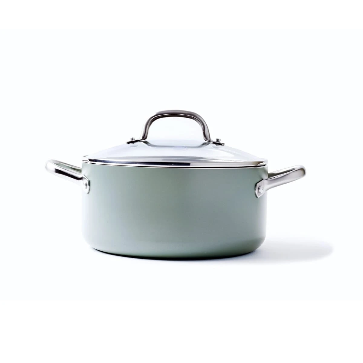 Mayflower<br> Stock Pot With Lid, Smokey Sky Blue - 24cm 5 Mayflower<br> Stock Pot With Lid, Smokey Sky Blue - 24cm - Image 3
