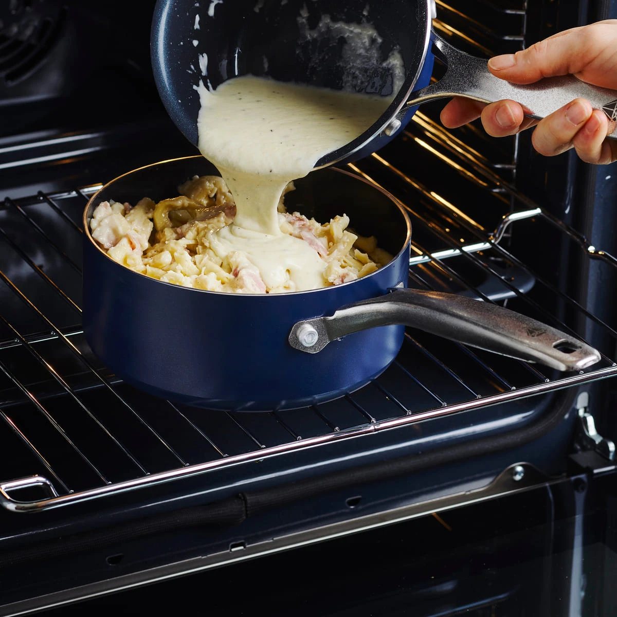 Blue Diamond<br> Saucepan - 18cm 6 Blue Diamond<br> Saucepan - 18cm - Image 4