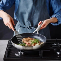 Blue Diamond<br> Tri Ply Stainless Steel Frying Pan, 28cm -Greenpan Shop CC003687 001 Blue Diamond Blue Diamond Tri Ply Stainless Steel Frying Pan 28cm 3 d3cd89da c0ad 4682 93ea 7af66ab1722b