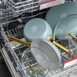 Padova<br> Frying Pan, Smokey Sky Blue - 28cm -Greenpan Shop CC003715 001 Padova Frying Pan Smokey Sky Blue 28cm 7