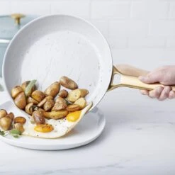 Padova<br> 10pc Cookware Sets, Smokey Sky Blue 10 Padova<br> 10pc Cookware Sets, Smokey Sky Blue -Greenpan Shop CC003716 001 Padova 10pc Cookware Sets Smokey Sky Blue 3