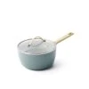 Padova<br> Saucepan With Lid, Smokey Sky Blue - 18cm -Greenpan Shop CC003717 001 Padova Saucepan with Lid Smokey Sky Blue 18cm 1