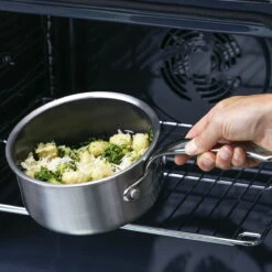 Premiere<br> Saucepan With Lid, Stainless Steel - 20cm -Greenpan Shop CC004406 001 Premiere Saucepan with Lid Stainless Steel 20cm 11