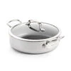 Premiere<br> Skillet With Lid, Stainless Steel - 30cm -Greenpan Shop CC004414 001 Premiere Skillet with Lid Stainless Steel 30cm 1