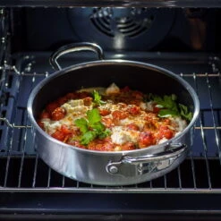 Premiere<br> Skillet With Lid, Stainless Steel - 30cm -Greenpan Shop CC004414 001 Premiere Skillet with Lid Stainless Steel 30cm 7