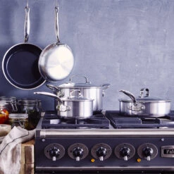 Premiere<br> 6pc Cookware Sets, Stainless Steel - 16, 18 & 20cm -Greenpan Shop CC004415 001 Premiere 6pc Cookware Sets Stainless Steel 16 18 20cm 5