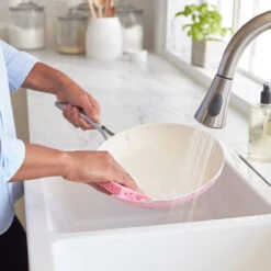 GreenLife Artisan <br> 2pc Cookware Sets, Pink - 20 & 26CM 11 GreenLife Artisan <br> 2pc Cookware Sets, Pink - 20 & 26CM -Greenpan Shop CC004705 001 GreenLife ARTISAN 2PC COOKWARE SETS PINK 20 26CM 5