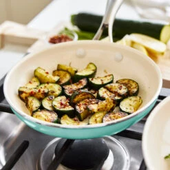 GREENLIFE ARTISAN<br>12PC COOKWARE SETS, TURQUOISE -Greenpan Shop CC004710 001 GREENLIFE ARTISAN 12PC COOKWARE SETS TURQUOISE 10 452cd459 7847 46e5 8a7d 694be51c8413