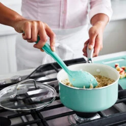 GREENLIFE ARTISAN<br>12PC COOKWARE SETS, TURQUOISE -Greenpan Shop CC004710 001 GREENLIFE ARTISAN 12PC COOKWARE SETS TURQUOISE 11 9f829f41 5b78 4d16 ad8f 0231462418fa