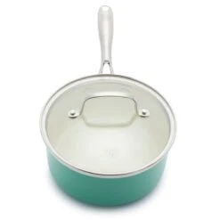 GREENLIFE ARTISAN<br>12PC COOKWARE SETS, TURQUOISE -Greenpan Shop CC004710 001 GREENLIFE ARTISAN 12PC COOKWARE SETS TURQUOISE 5 c7d48694 86de 4364 8ac5 8550628585a0